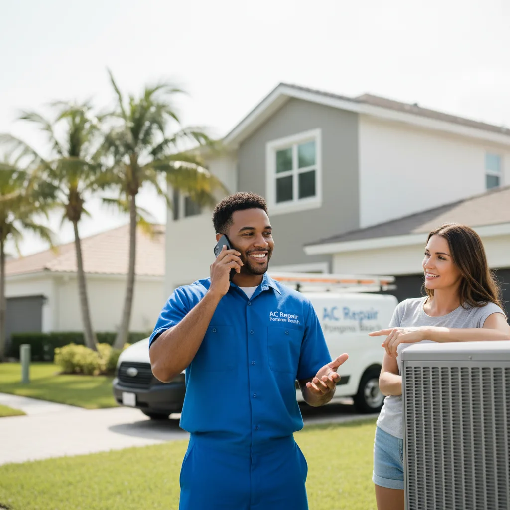 AC Repair Pompano Beach customer support in Fountain Hill